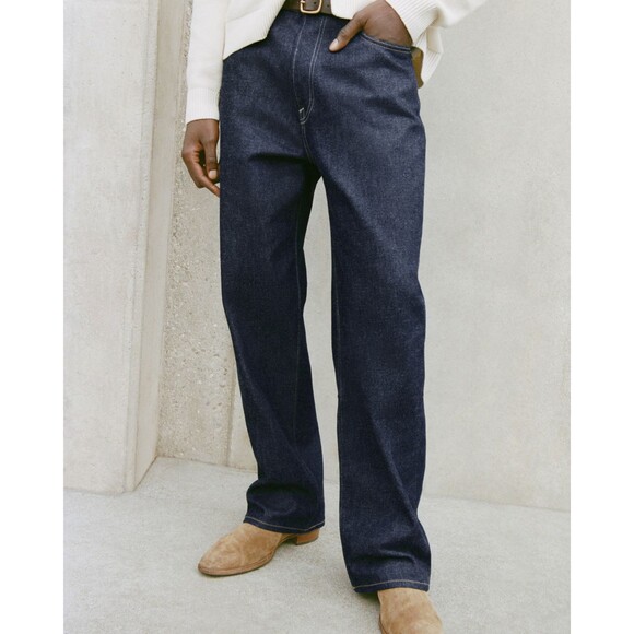 Abercrombie & Fitch Other - Abercrombie & Fitch Baggy Jean Dark Wash Relaxed Fit 32 x 32